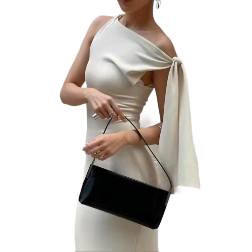 فستان طويل صيفي بدون أكمام فستان سهرة