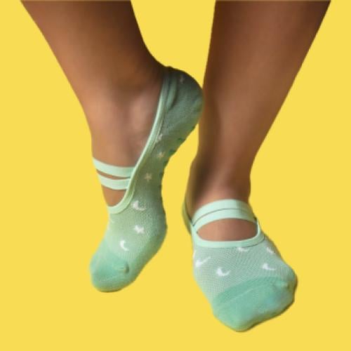 Moon and Star Mini Socks