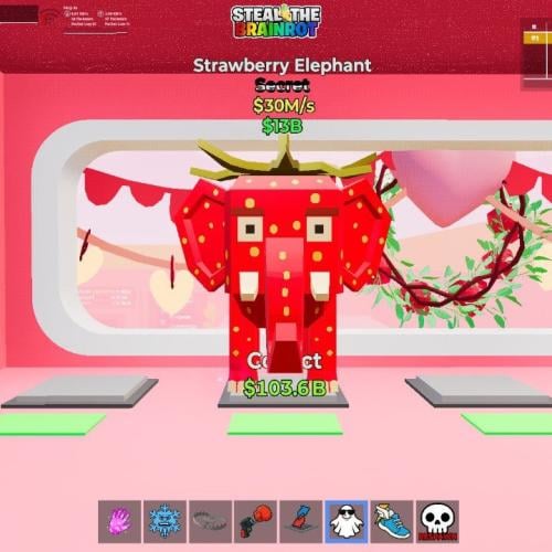 فيل Strawberry العادي ماب السرقه فورت نايت