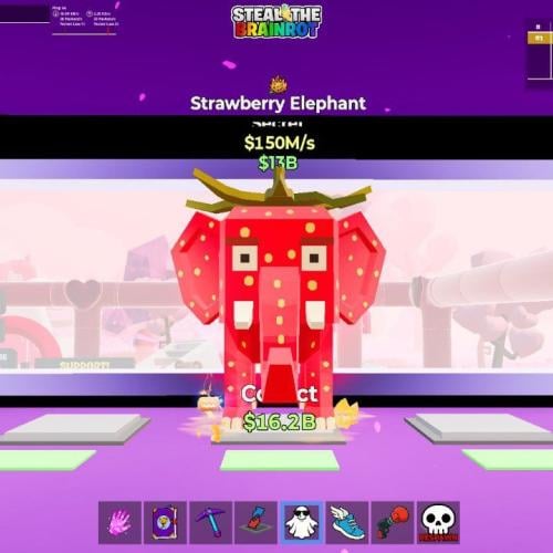 فيل Strawberry عليه ضربه ماب السرقه فورت نايت