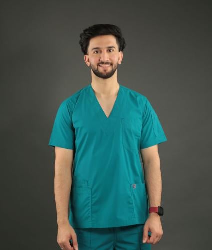 سكراب طبي تركوازي