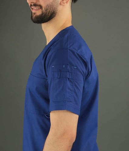 سكراب طبي أزرق