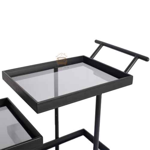 عربة تقديم بتصميم حديث