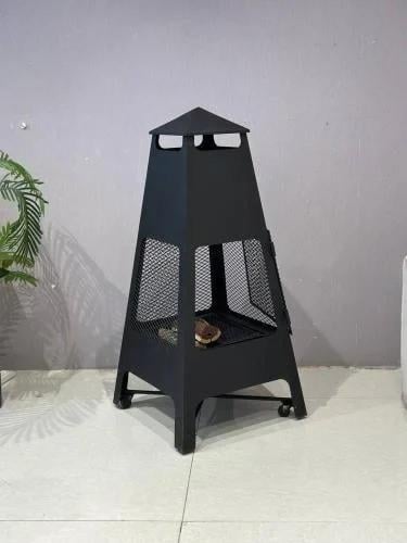 منقل حطب عصري