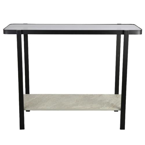 طاولة مدخل تصميم حديث دورين بديل رخام وزجاج شفاف ق...