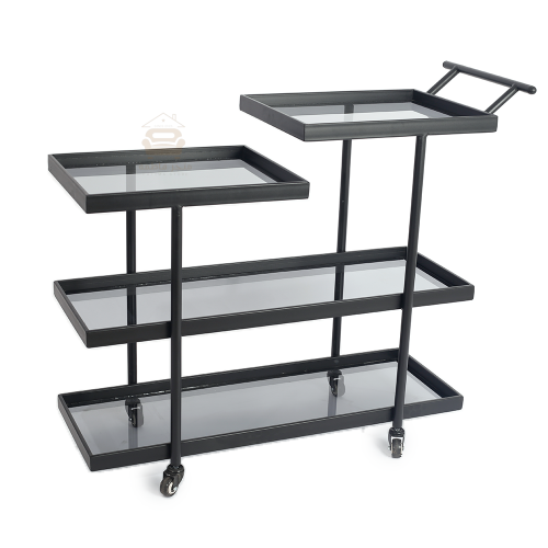 عربة تقديم بتصميم حديث