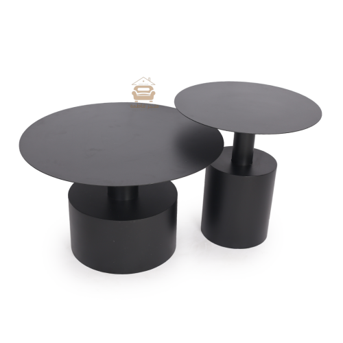 طقم طاولتي قهوة قاعدة اسطوانية