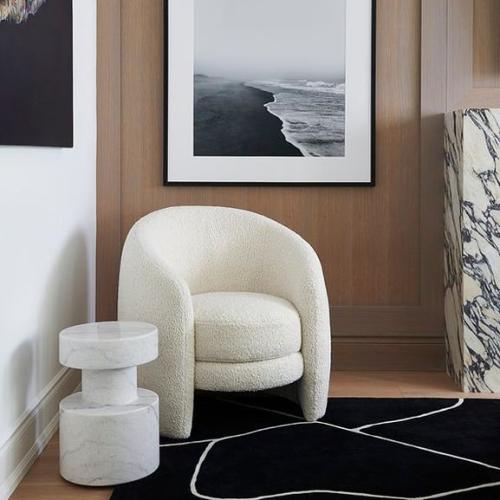 كرسي سبايدر بذراعين – 85 سم – لون سكري –(قطعتين)