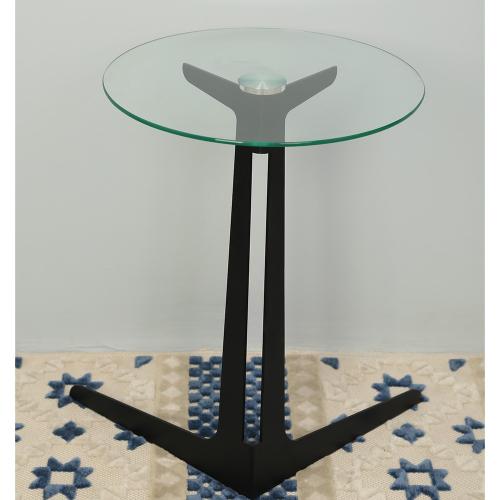 طاولة جانبية خدمة لون اسود