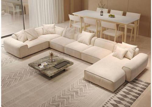 طقم كنب زاوية مودرن حرف U