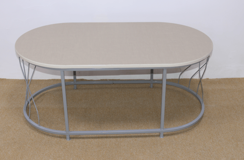 طقم طاولات بيضاوي 5 قطع