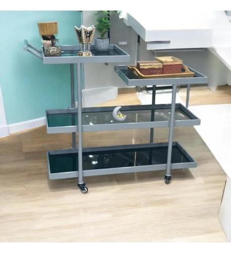 عربة تقديم تصميم عصري