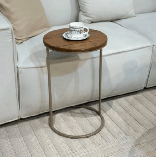 طقم طاولة مودرن مع 4 خدمة لون شمباني