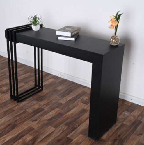 طاولة مدخل كونسول لون اسود