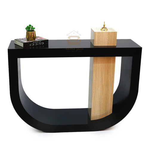 طاولة مدخل كونسول بديل الرخام اسود