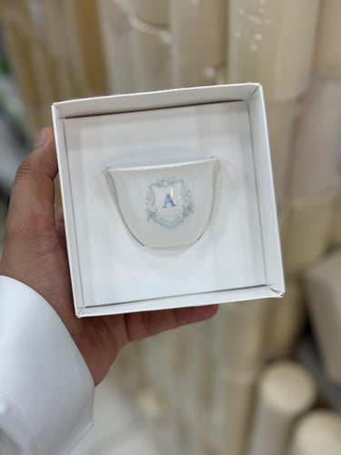 بكس فنجان عربي واحد مع طباعه وتصميم حسب الطلب الدر...