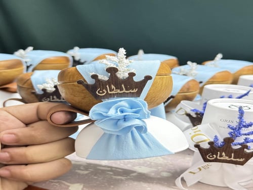 مبخرة أفريقي تغليف ألون حسب الطلب والاسم الدرزن 12...