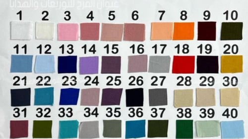 شموع ببلز الدرزن 12 حبه مع تصميم الون والاسم حسب ا...