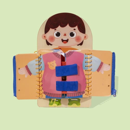 اللوحة المزدحمة من منتسوري