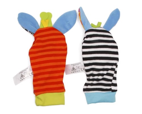 جوارب خشخيشة- زيبرا