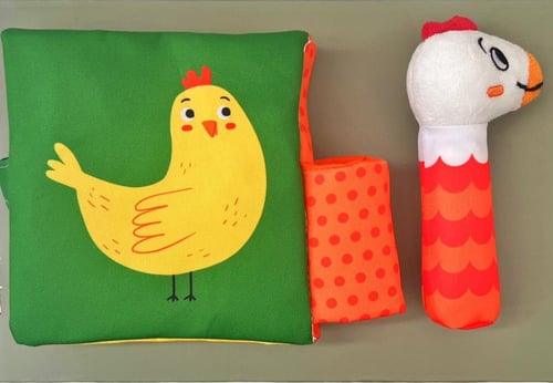 كتاب الرضع القماشي-(الثعلب/الدجاجة)