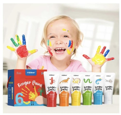 طلاء الاصابع-6 ألوان