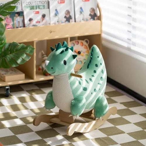 هزازة الديناصور الخشبية