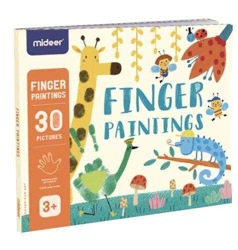 كتاب طلاء بالأصابع