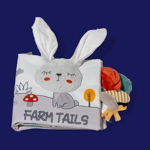 كتاب الحيوانات القماشي