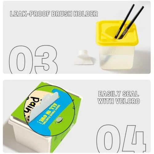 مجموعة ألوان الأصابع الشامل