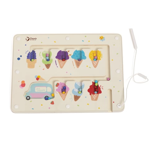 لعبة مطابقة الألوان – صانع الآيس كريم المغناطيسي