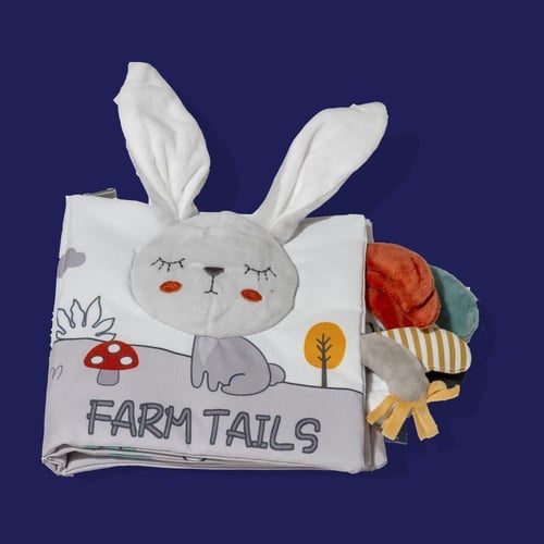 كتاب الحيوانات القماشي