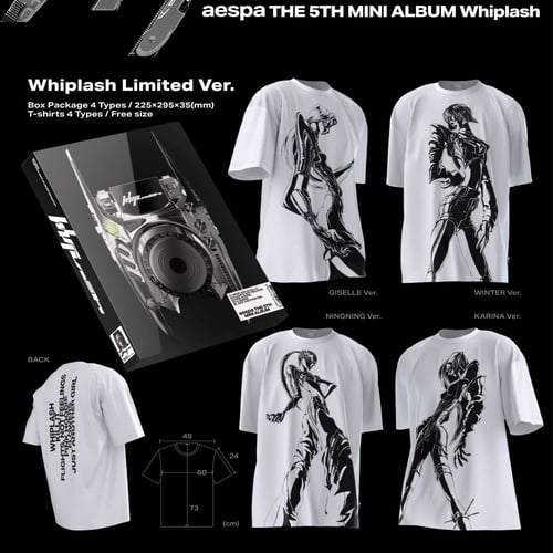 ايسبا - ويبلاش - النسخة المحدودة - aespa -Whiplash...
