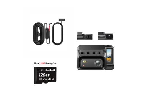 DDPAI Z60T Dash Cam — 4K triple imaging system