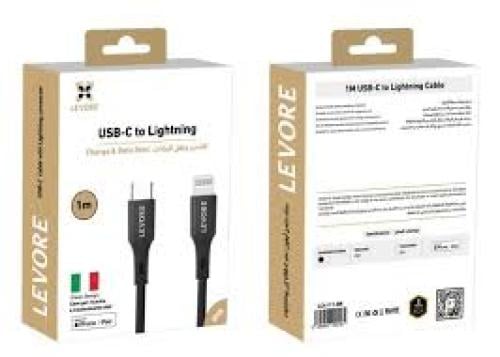 ليفوري كيبل شاحن Type-C إلى آيفون معتمد من أبل MFI...