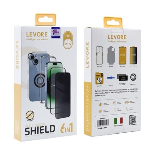 Levore حماية كاملة للجسم 6 في 1 لهاتف iPhone - شفا...
