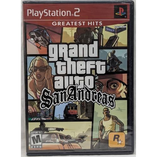 GRAND THEFT AUTO SAN ANDREAS (PS2) (NEW)