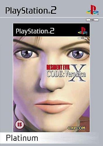 RESIDENT EVIL CODE VERONICA X PLATINUM (PAL)