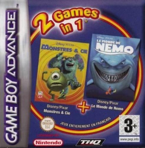 DISNEY MONSTERS + NEMO