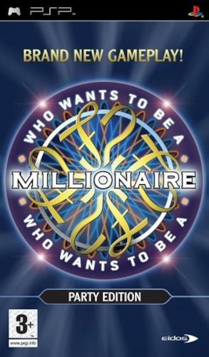 WHO WANTS TO BE A MILLIONAIRE PARTY EDITION PSP