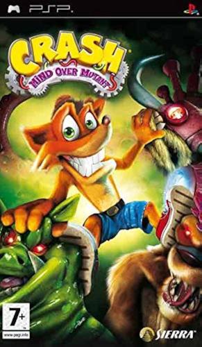 CRASH MIND OVER MUTANT (PSP)