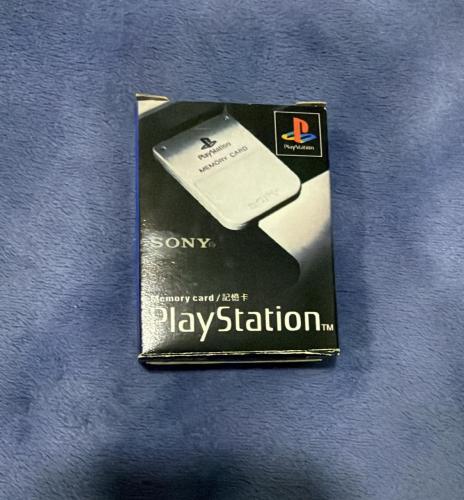 MEMORY CARD PLAYSTATION 1 IN BOX