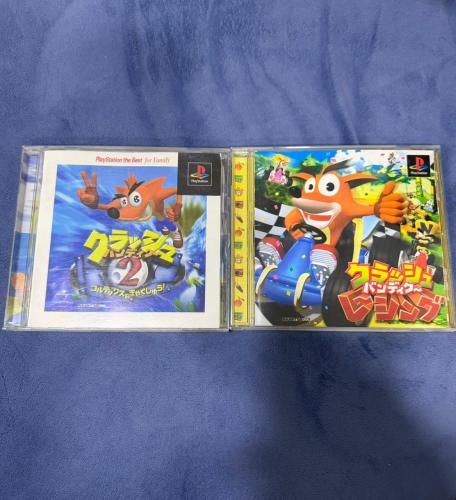 CRASH 2 & CRASH RACING BUNDLE (NTSC/J)