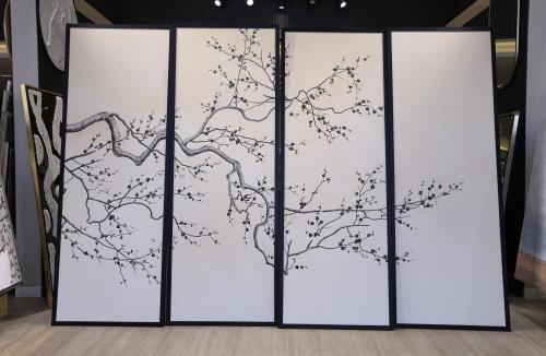 لوحه رسم يدوي بتصميم تشكيلي رائع