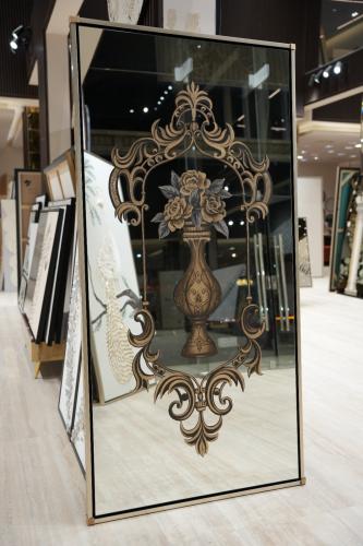رسم كلاسيكي علي مرايا بتصميم انيق
