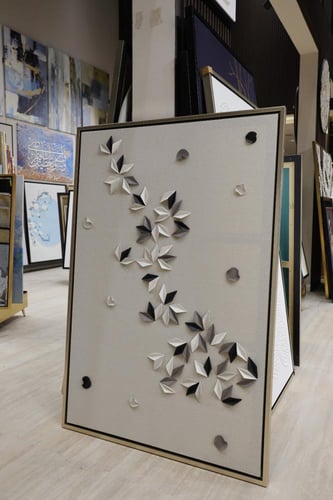 لوحه جبسيه بتصميم فني مميز