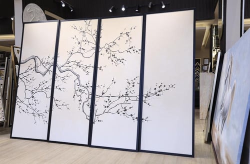 لوحه رسم يدوي بتصميم تشكيلي رائع