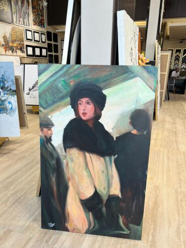 لوحة رسم يدوي بتصميم كلاسيكي