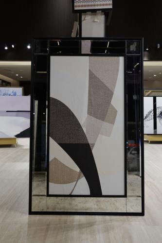 لوحه فنيه طباعه مع مرايا معتق