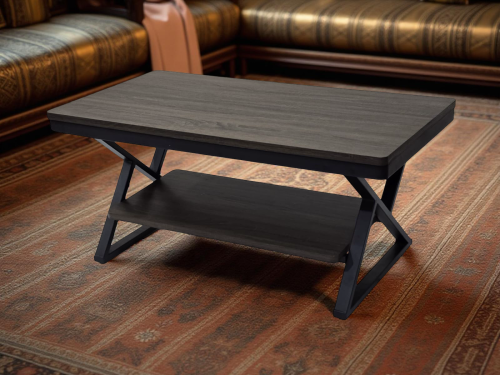 طاولة كنب راقية مقاس 110 سم لون كوفي